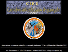 Tablet Screenshot of cirs-ragusa.org